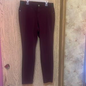 Burgundy Vera pants
